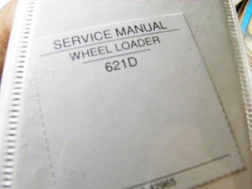 Case 621d wheel loader service - case,