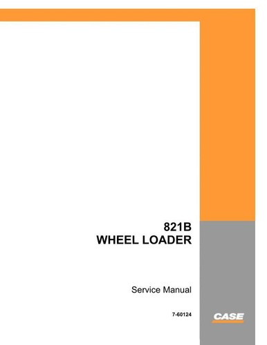 Case 821b wheel - wheel, service