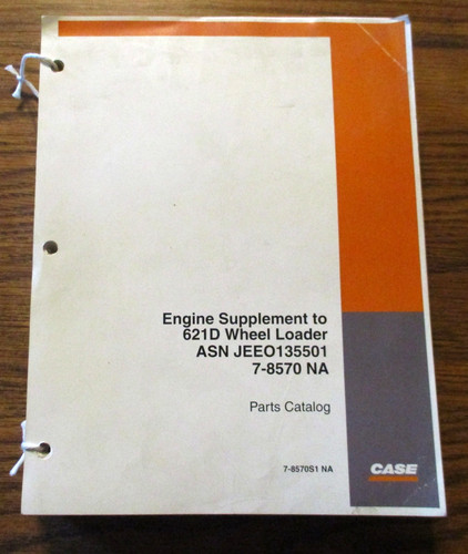 Case 621d wheel - case, engine