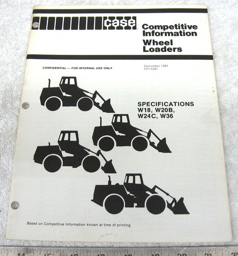 1981 case tractor competitive - 1981,