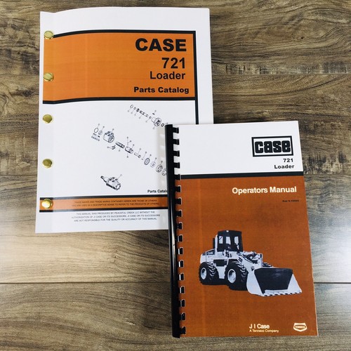 Case 721 wheel loader manual - loader,