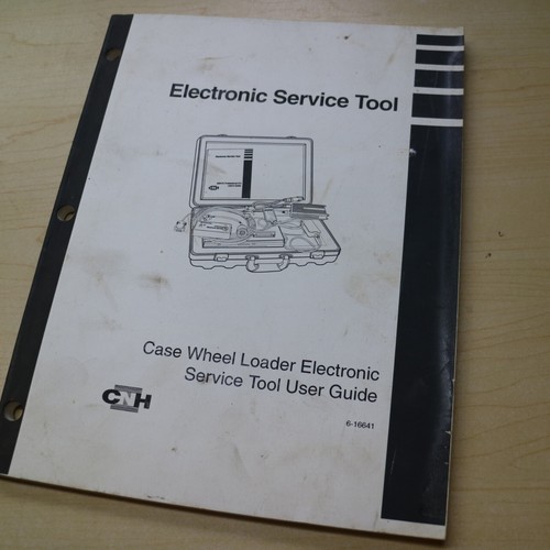 Case wheel loader - loader, electronic